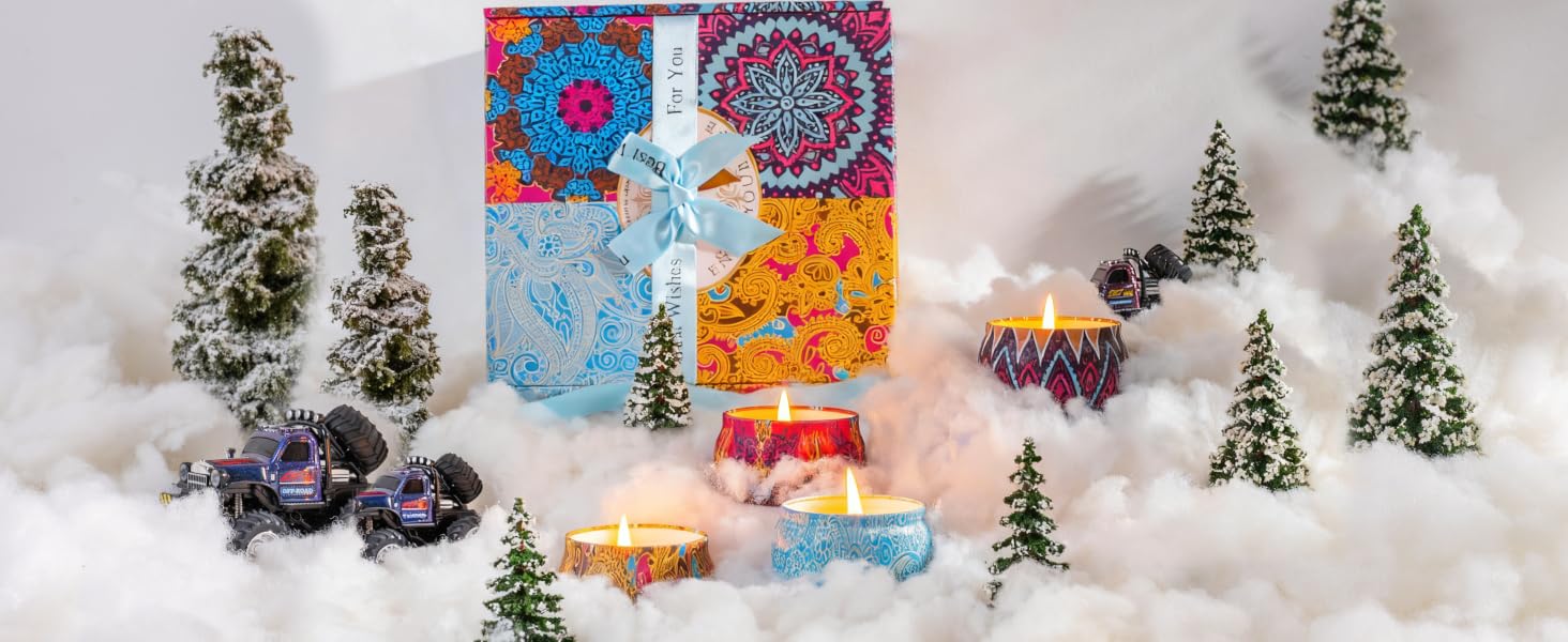 Candles for Home Scented Aromatherapy Candles Gifts Set for Women