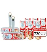 Minson’s BestShop Extra Sticky Lint Roller, 6.3” Extra Wide, 720 Sheets for Pet Hair Removal, The...