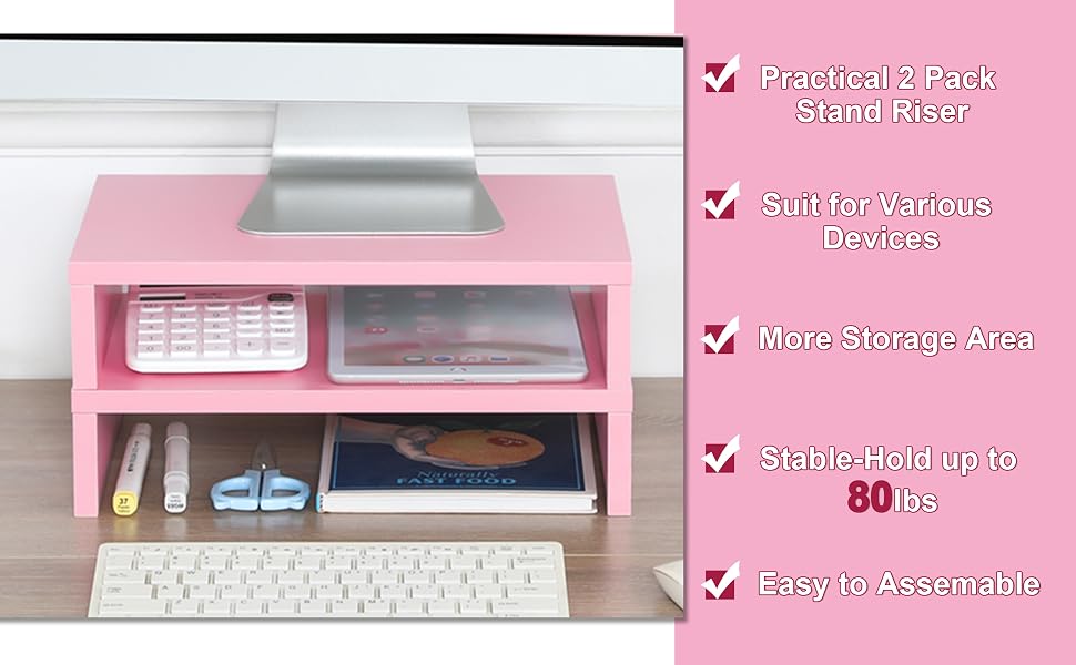 Ssuit foe various devices stable easy to assemable more storage area