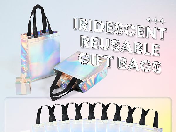 Reusable non-woven gift bags
