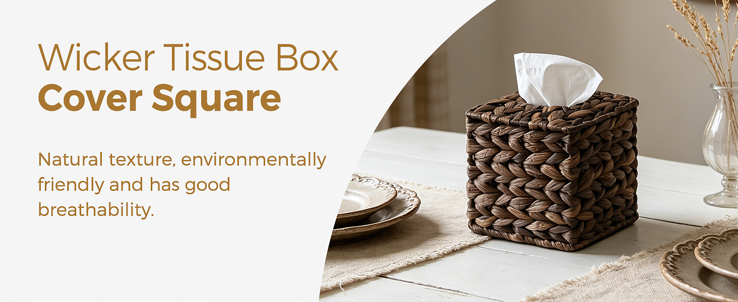 Tissue Box Cover Square