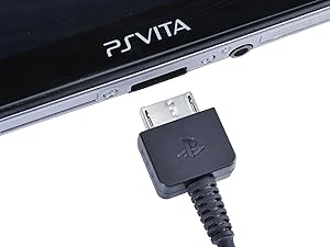 Upgraded PS Vita Charger Cable, Playstation Vita Charging Cable PSV 1000 USB Data & Power Charger