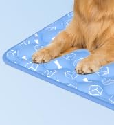 Rywell Dog Cooling Mat 2.0,44 * 32 Thicken Cooling Mat for Extra Large Dog, Internal Waterproof& ...