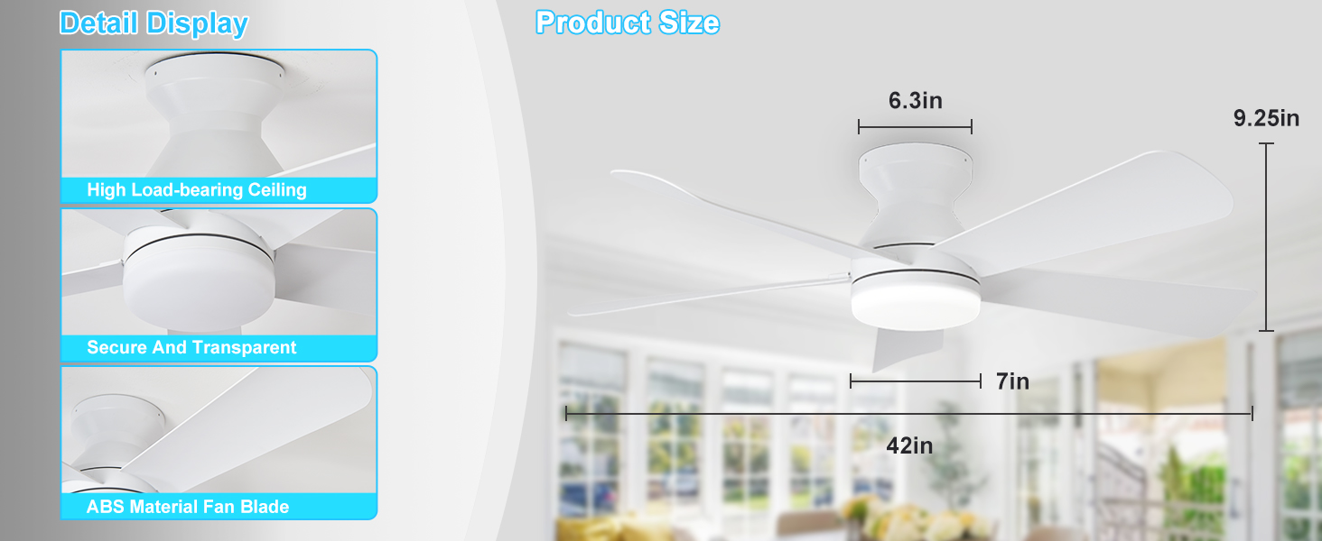 outdoor ceiling fan with light