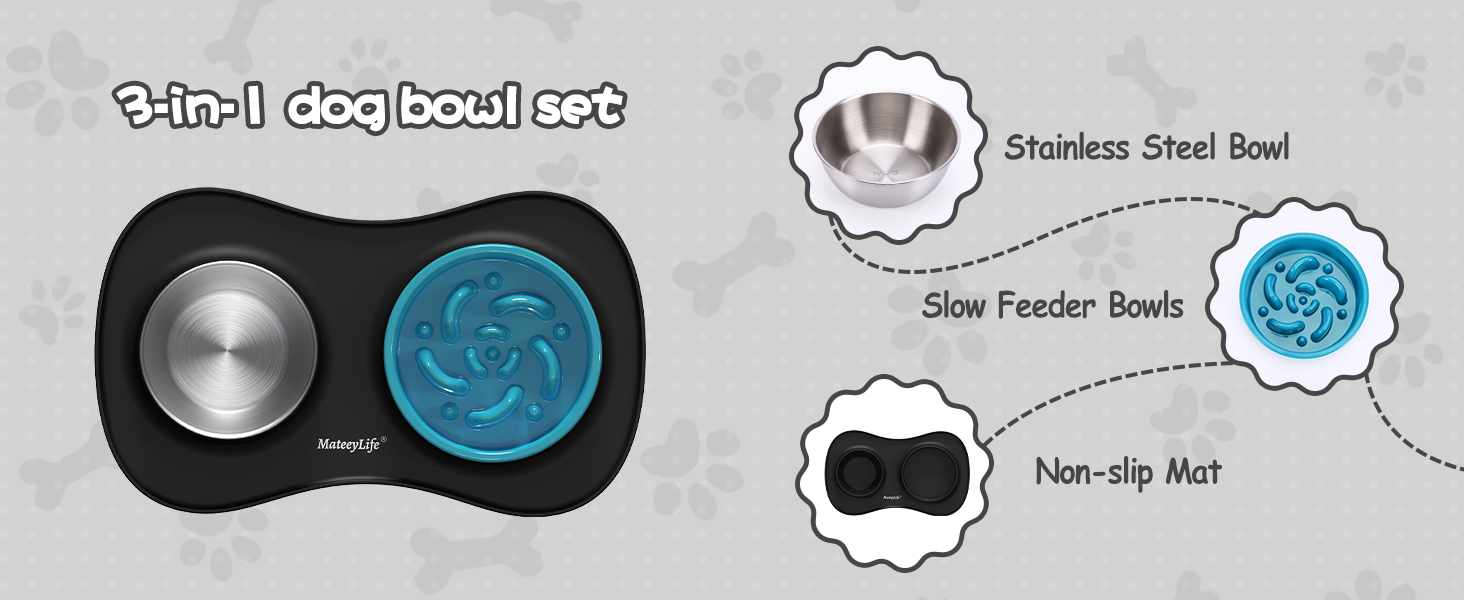 dog bowls small size dog, small dog bowls, slow feeder, slow feeder dog bowls large breed
