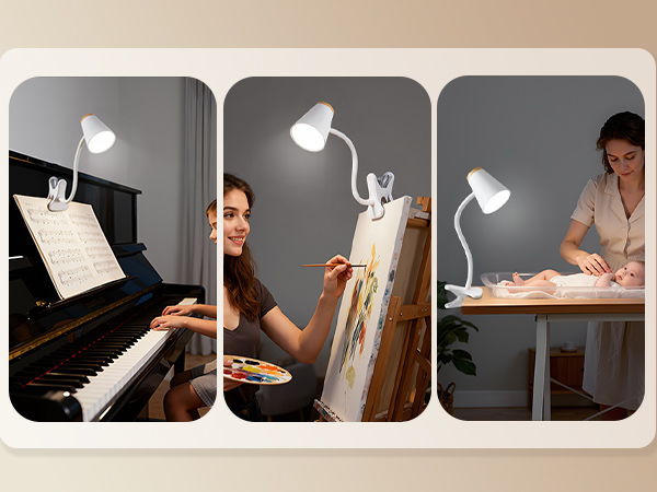 LED desk lamps