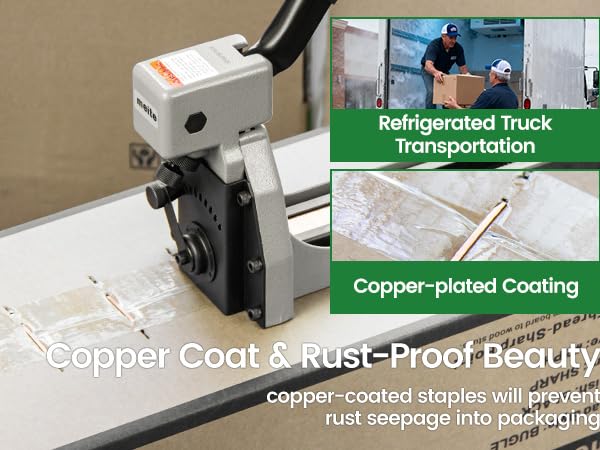 16 gauge crown staples carton closing staples copper cardboard staple for heavy duty box stapler