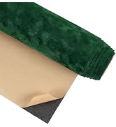 CRE8TIVE Green Mottled Felt Drawer Liner Velvet Wallpaper Peel and Stick Green Self Adhesive Velv...