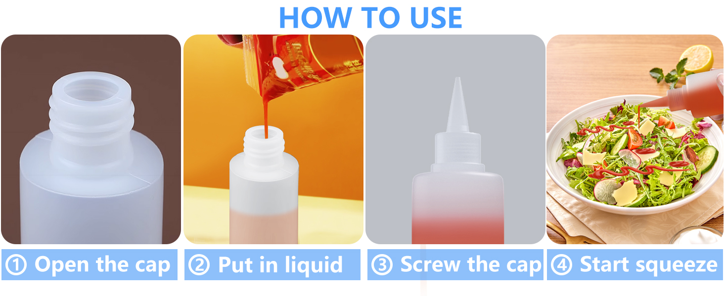 squeeze bottles for oil