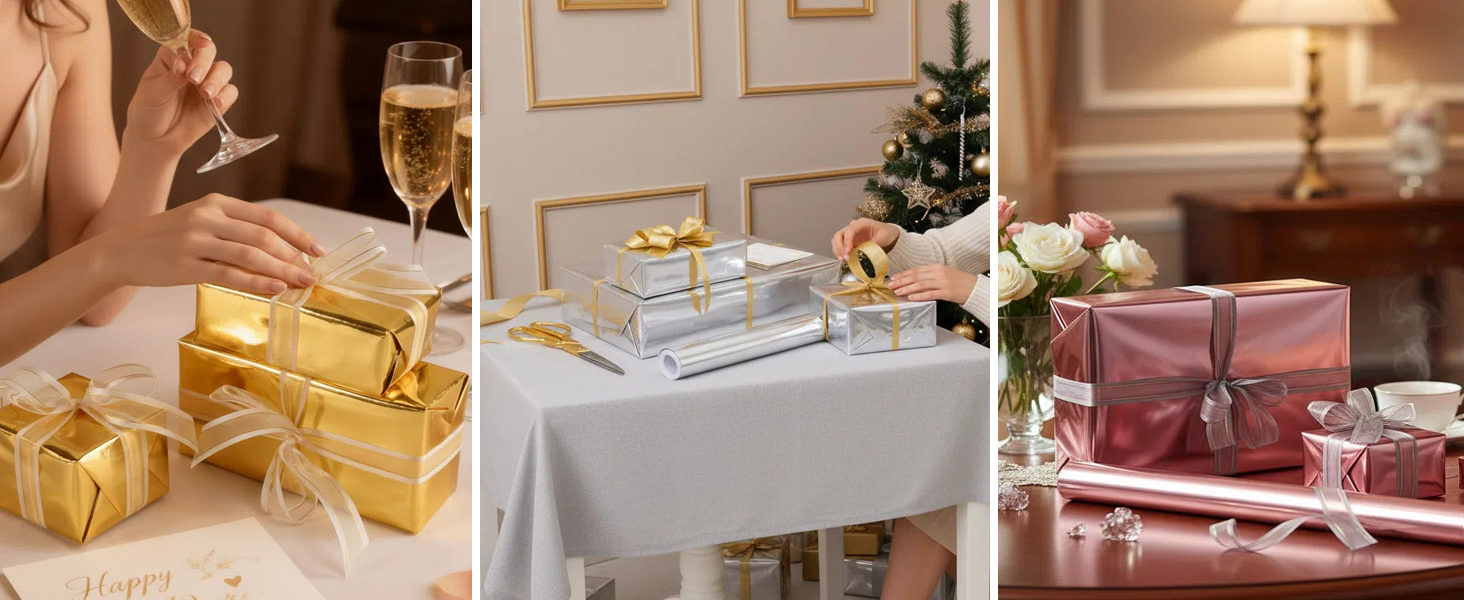 Metallic Wrapping Paper