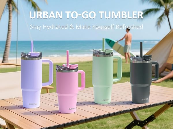 Travel Coffee Mug with Lid
