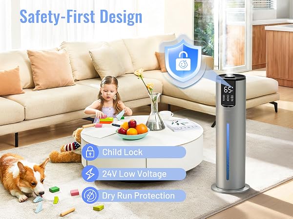 Humidifier Large Room easy to clean humidifiers