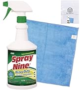 GLOBAL PACKING SOLUTIONS Spray-Nine Heavy Duty All Purpose Cleaner Degreaser Kills 99.9% of Germs...