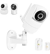 Baby Monitor Wall Mount Compatible with VTech VM901/VM924/ VM928 Video Baby Monitor, Adjustable A...