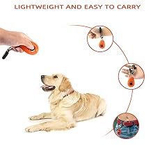 Treat pouches for pet training clicker application