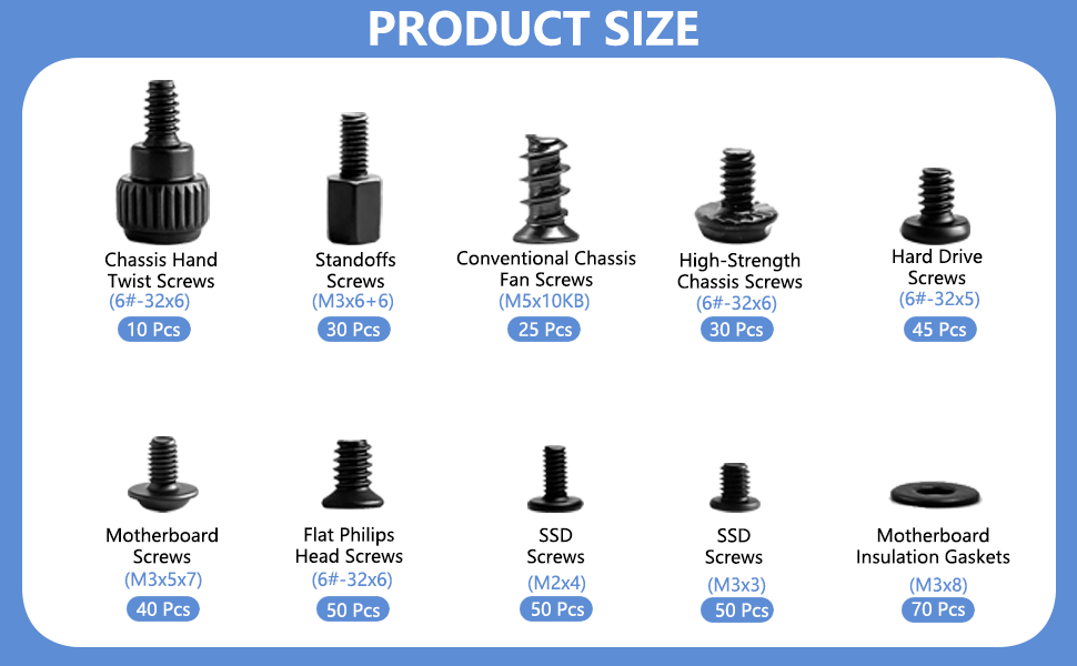 m.2 ssd mounting screws