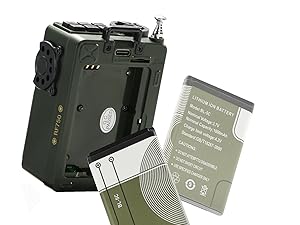 Replaceable 1000mAh Battery