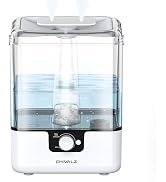 CHIVALZ Humidifiers for Bedroom, 6L Cool Mist Humidifiers for Baby Nursery, 26dB Quiet, 50H Runti...