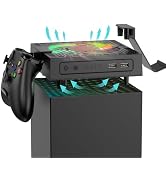 Ankey Automatic Cooling Fan for Xbox Series X Console, Temperature-Controlled Cooling Fan System ...