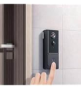 Video Doorbell 5G WiFi Wireless Doorbell Camera with Chime, 1080P HD Night Vision 2 Way Audio, PI...