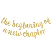 BEISHIDA The Beginning of A New Chapter Banner, Farewell party decorations,Graduation Sign 2025 B...