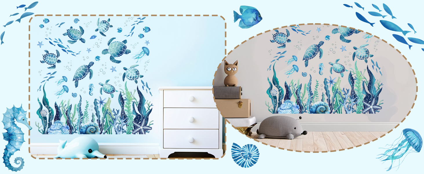 ocean wall stickers