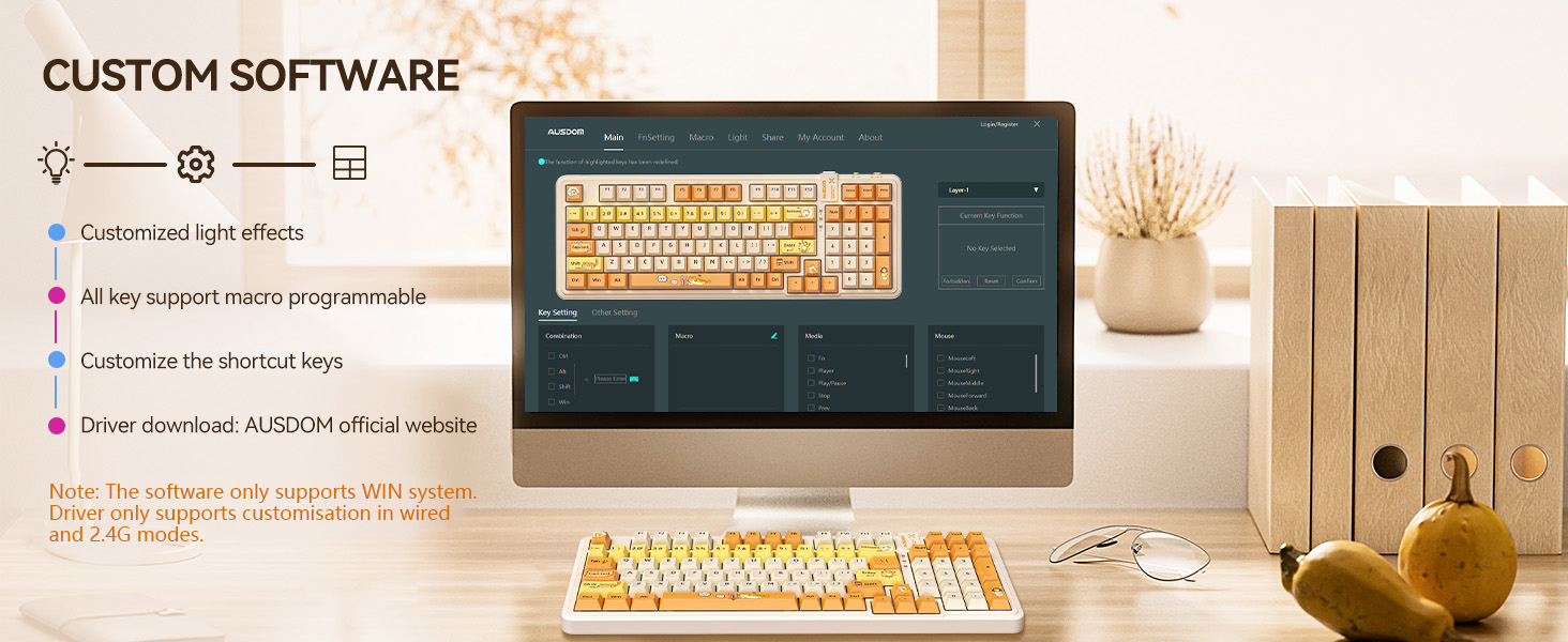 wireless gaming keyboard