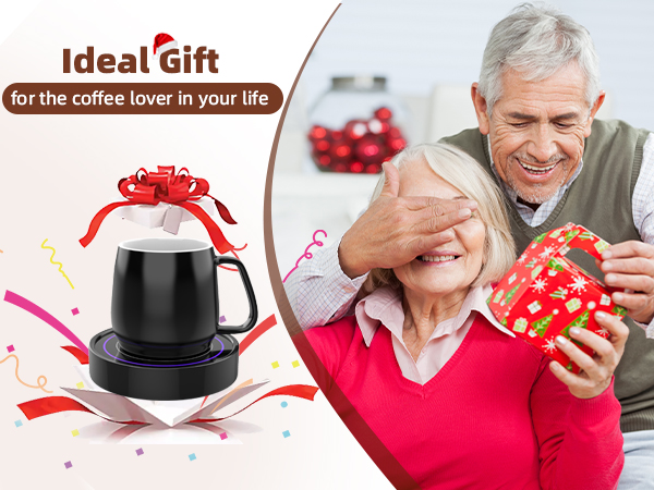 coffee mug with warmer