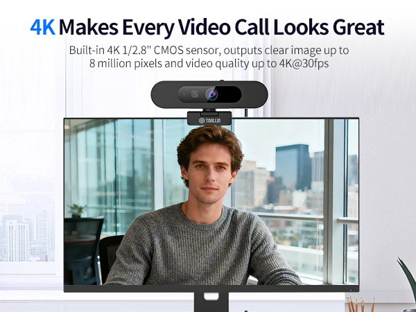 UHD 4K webcam