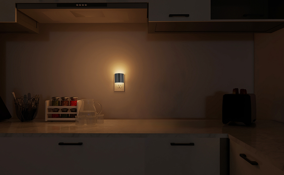 Kitchen Auxiliary Light at Night