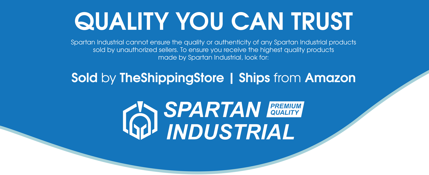 Ensure authenticity by confirming your product is from The Shipping Store.