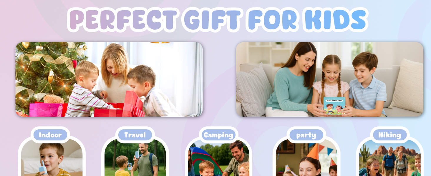 Video Walkie Talkies for Kids