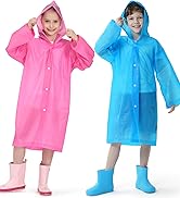 pink kids raincoat