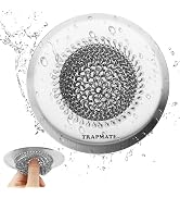 TRAPMATE Kitchen Sink Drain Strainer, Stainless Steel Sink Drain Strainer, 4.4 inch Sink Strainer...