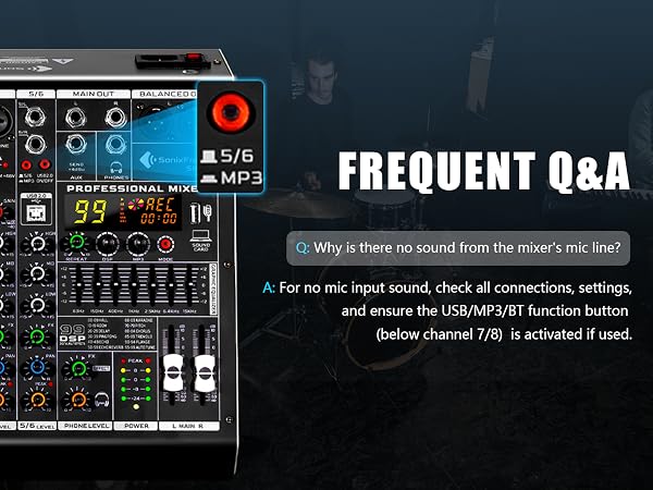 xlr mixer for streaming xlr mixer for pc xlr audio mixer studio mixer