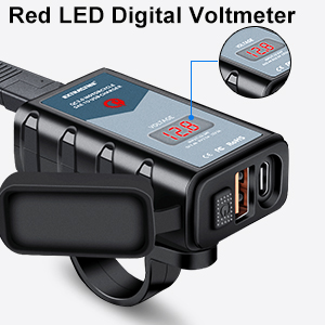 motorcycle phone mount with charger