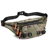 Fanny Pack for Men Women Waist Bag with Headphone Jack Utility Hip Belt Pouch Crossbody Bags Bumb...