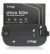 Money Belt for Travel with RFID Blocking Technology - Hidden Travel Money Pouch for Cash, Credit ...