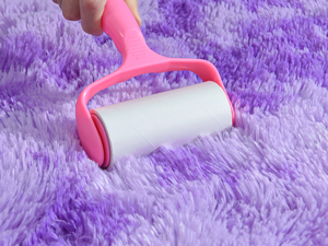 purple area rug