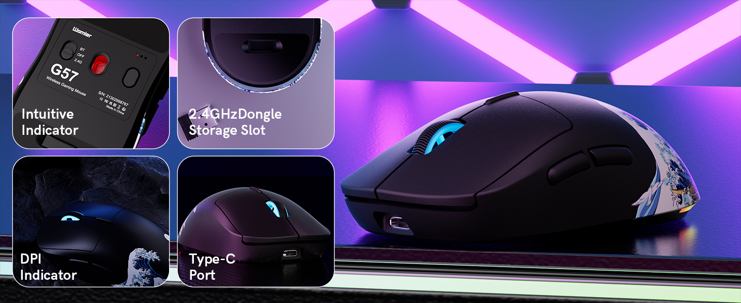 TRIPLE MODE GAMING MOUSE
