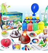 UNGLINGA 100+ Science Lab Experiments Kit for Kids, STEM Project Activities Educational Birthday ...