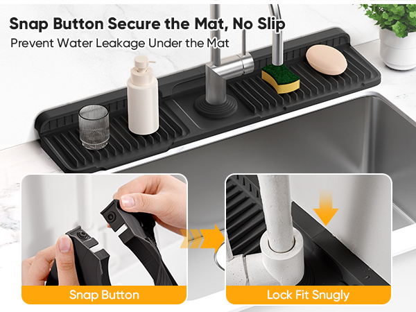kitchen sink water splash guard
