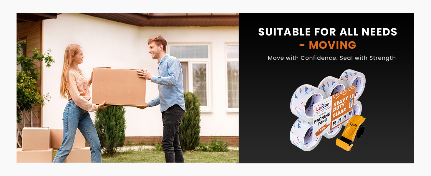 moving tape and dispenser