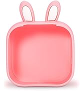 Memoking T02 Protective Case-Bunny Ears Shape Soft Silicone BPA-Free Cute Design Printer Cover, C...