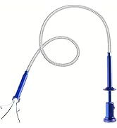 Flexible Magnetic Grabber Claw Pick Up Reacher Tool with LED Light, 4 Claws Bendable Hose Reachin...