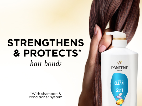 Strengthens & protects hair bonds