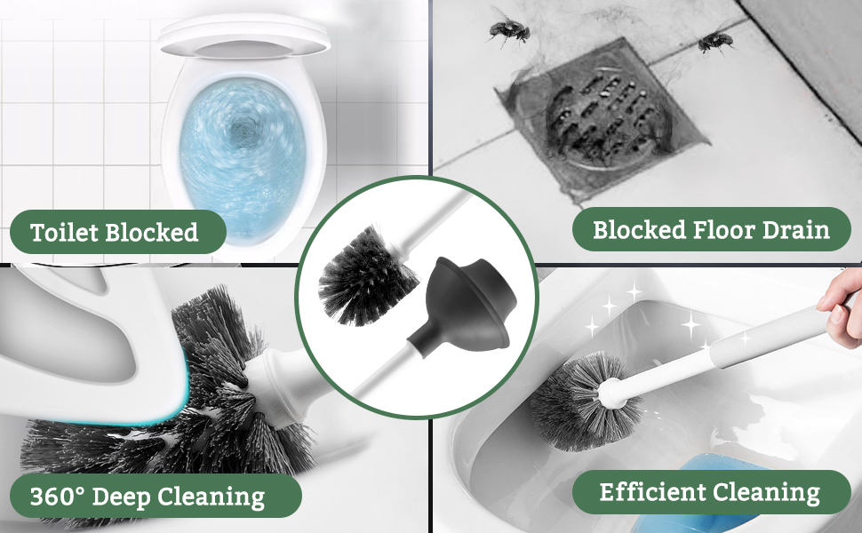 Toilet Plunger and Brush