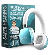 Puro Sound Labs PuroQuiet Plus Noise Cancelling Headphones for Kids, Bluetooth Kids On Ear Headph...