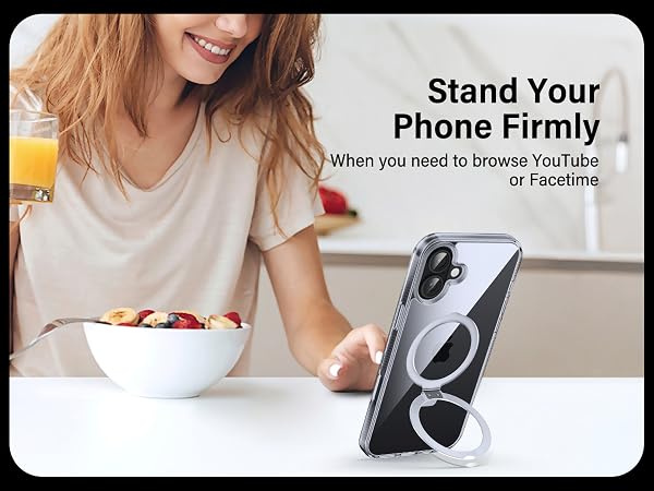 iphone 16 plus case with ring stand