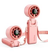 Diveblues Portable Handheld Turbo Fan, 5 Gear Wind, Battery Operated, Up to 12 Working Hours, 3 I...